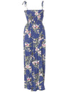 Long Hawaiian Smock Dress Pali Orchid Blue Fits XS to XL (2-16)