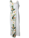 Long Maxi Cocktail Dress Side Design Lanikai White