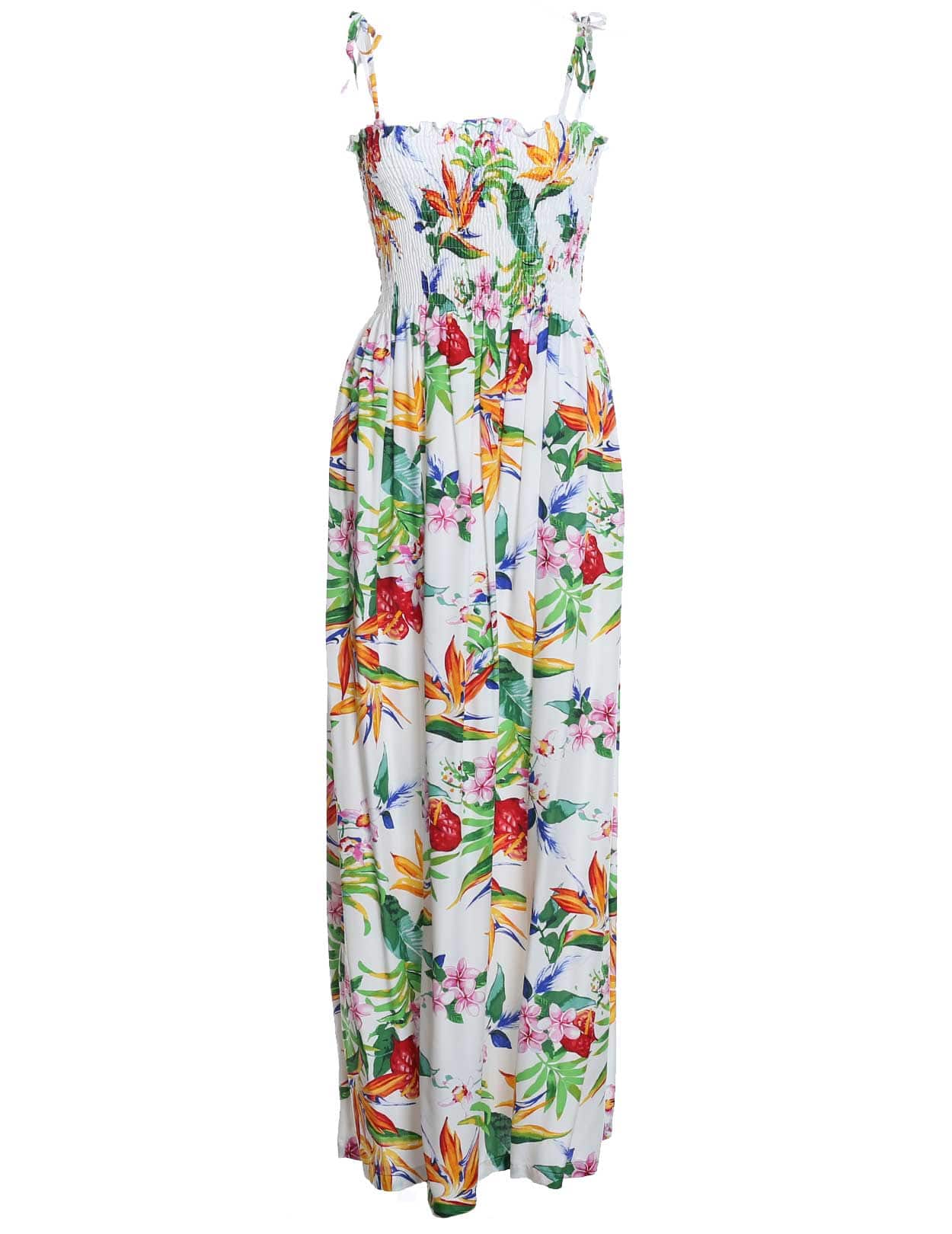Maxi Long Smock Hawaiian Dress Passion Paradise Maxi Long Smock Hawaiian Dress Passion Paradise