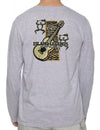 Long Sleeve T-Shirt Sweatshirt Ukulele Warriors Ash