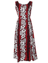 Sleeveless Long Maxi Hawaiian Dress Luna