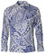Long Sleeves Hawaiian Shirt Tribal Malama Navy