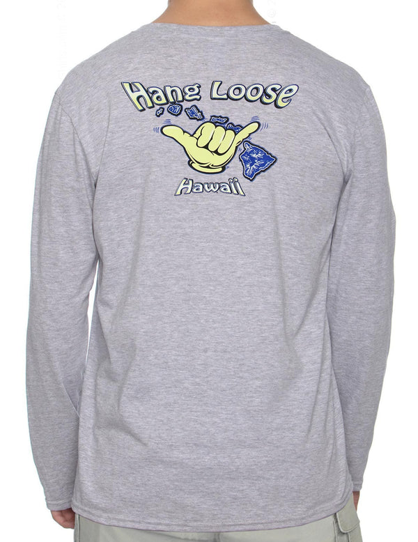 Long Sleeves Sweatshirt T-Shirt Island Hang Loose