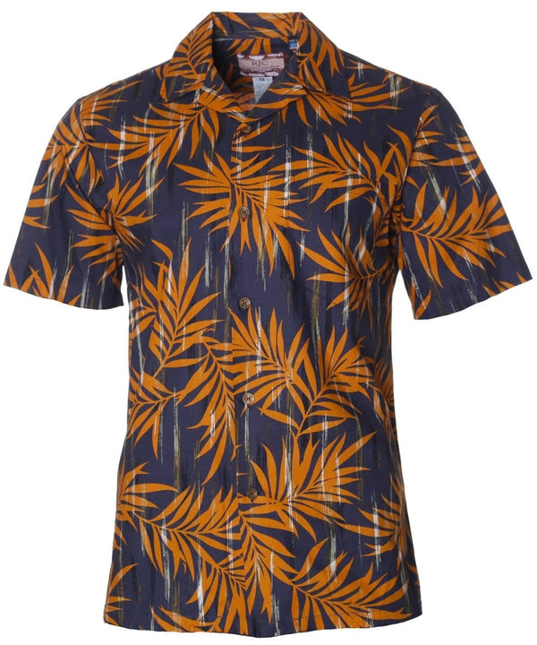 Majestic Palm Aloha Shirt Black