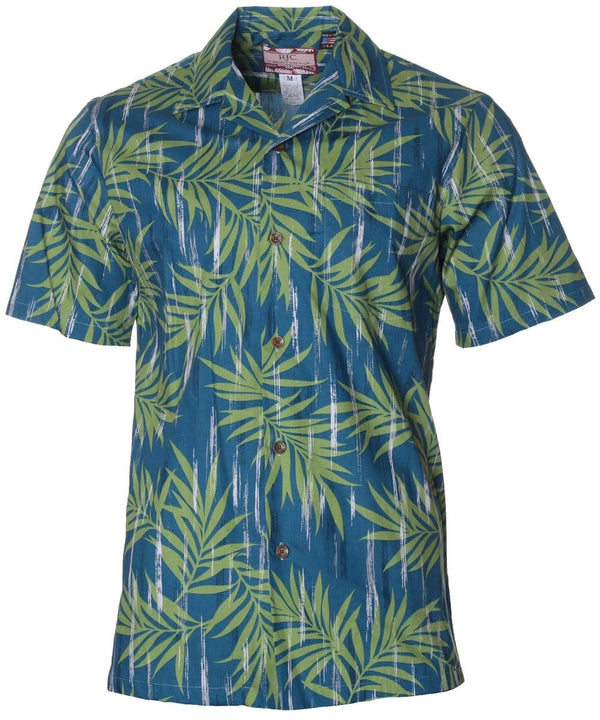 Majestic Palm Aloha Shirt Jade