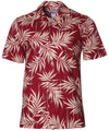 Majestic Palm Aloha Shirt Red