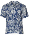 Makaha Hawaiian Shirt Blue