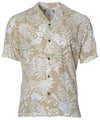 Makaha Hawaiian Shirt Khaki