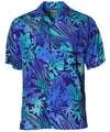 Manoa Aloha Shirt Aqua