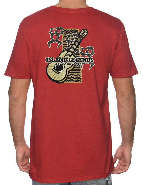 Ukulele Warriors Hawaiian T-Shirt Red