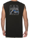 Island Chopper Motorcycle Muscle Tee Black