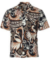 Milikai Tribal Hawaiian Shirt Black