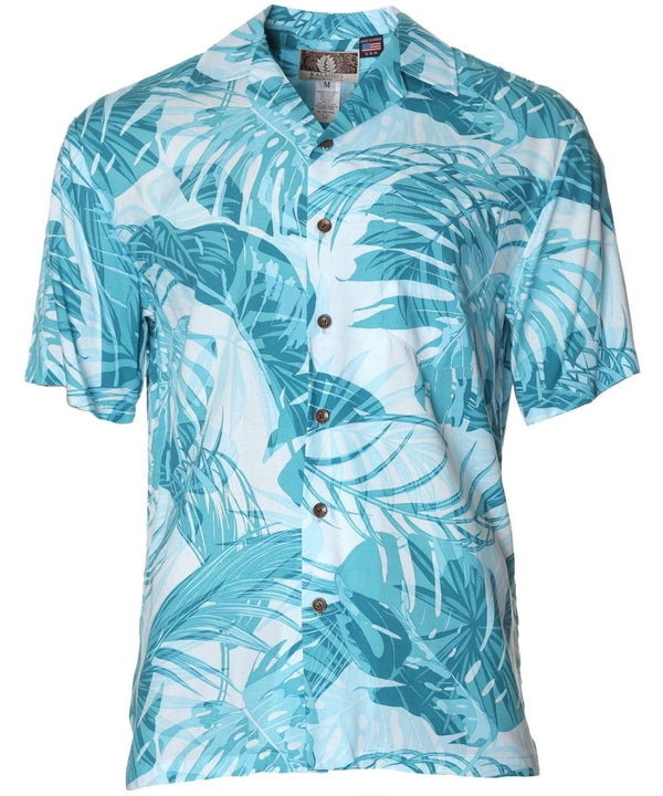 Monstera Paradise Shirt Aqua