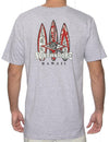 North Shore Hawaii Island T-Shirt Ash