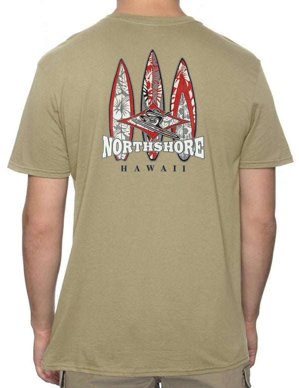 North Shore Hawaii Island T-Shirt Sand