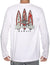 North Shore Hawaii Long Sleeves Sweatshirt Tee White
