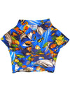 Oceans of Hawaii Dog Shirt Royal