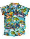 Oceans of Hawaii Toddler Boy's Clothes Set Aqua