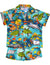 Oceans of Hawaii Toddler Boy's Clothes Set Aqua