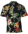 Orchids Paradise Shirt Black