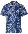 Pahoa Aloha Shirt Navy