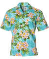 Paina Aloha Shirt Aqua