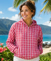 Palaka Hawaii Red Hoodie - Limited Edition