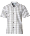 Gray Palaka Paniolo Hawaiian Plaid Shirt for Men