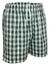 Green Palaka Shorts Hawaii Heritage Design Green