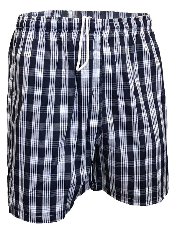 Navy Palaka Shorts Hawaii Heritage Design Navy