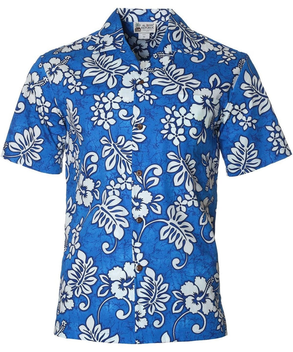 Palama Aloha Shirt Blue