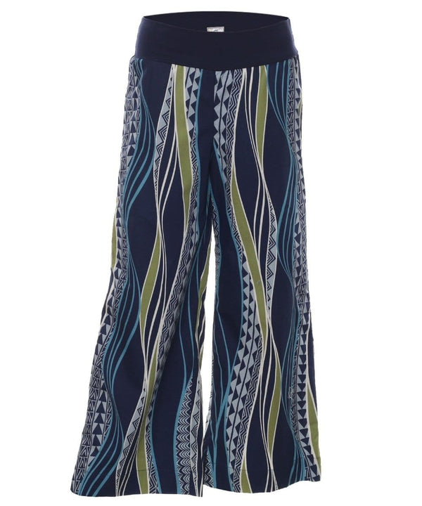 Palazzo Cady Wide-Leg Pants Pacific Tapa Navy