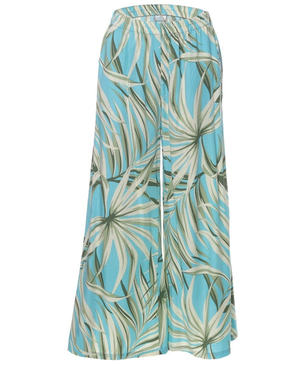 Palazzo Women Pants Howea Wide-Leg Turquoise