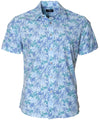 Palm Plantation Aloha Shirt Light Blue