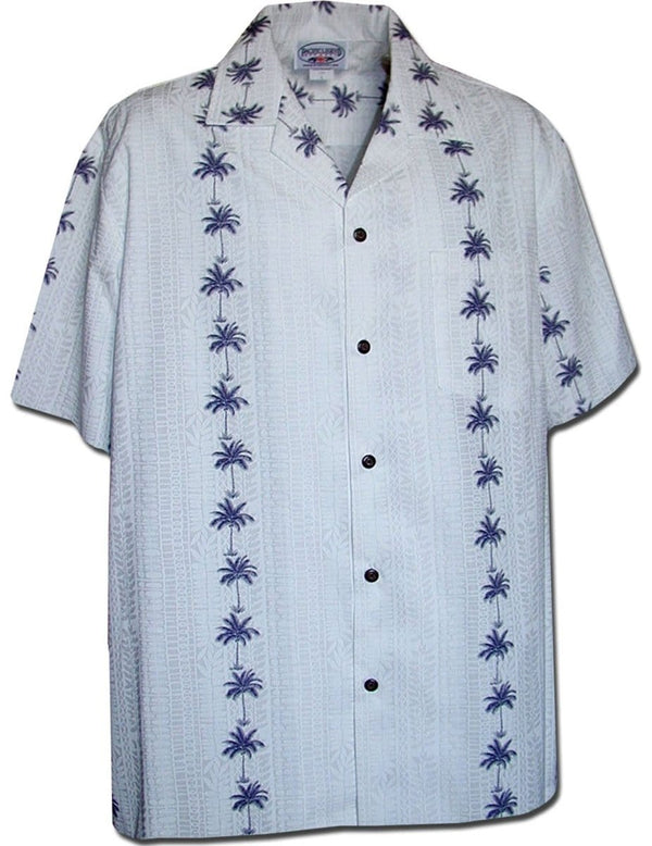 Palms and Laurels Shirt White Pacific Legend