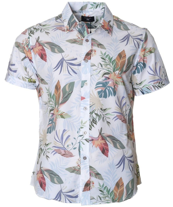 Paradise Bloom Party Shirt White