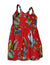 Parrots Island Girl's Hawaiian Sundress Red