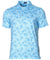 Pineapple Garden Men's Golf Polo Shirt Aqua
