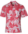 Pineapple Land Aloha Shirt Red