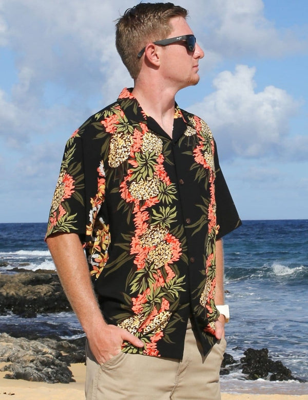 Pineapple Panel Hawaiian Shirt