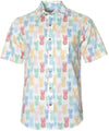 Pineapples Dude Resort Hawaiian Shirt White