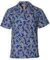 Pineapples Island Hawaiian Shirt Navy