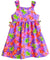 Plumeria Honu Girls Hawaiian Dress with Side Ties Lavender RJC