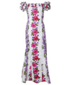 Long Ruffled Muumuu Hawaiian Dress Big Island