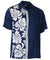Prince Kuhio Premium Aloha Shirt Side Band Navy