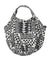 Large Tote Handbag Tribal South Pacific White