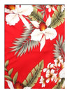 Hanapepe Rayon Fabric and Matching Clothes Red Two Palms