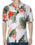 Rayon Hawaiian Shirt Waipio Hibiscus White