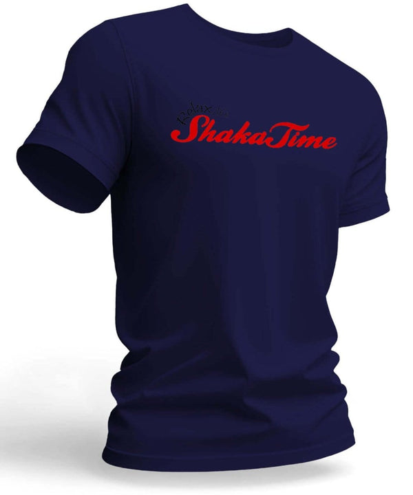 Relax It's ShakaTime Tee T-Shirt Navy