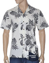 Reverse Fabric Lanai Pineapples Aloha Shirt White RJC